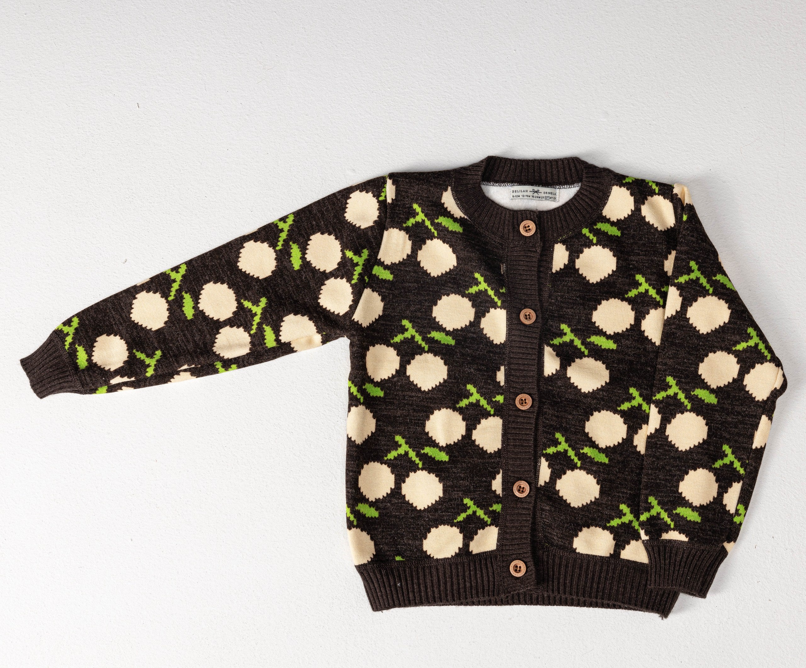 Olive Knitted Jacket